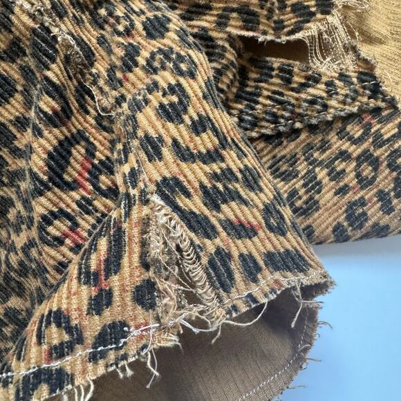 Run + Fly Animal Print Cord Overall Romper FAIR size S - Picture 5 of 5